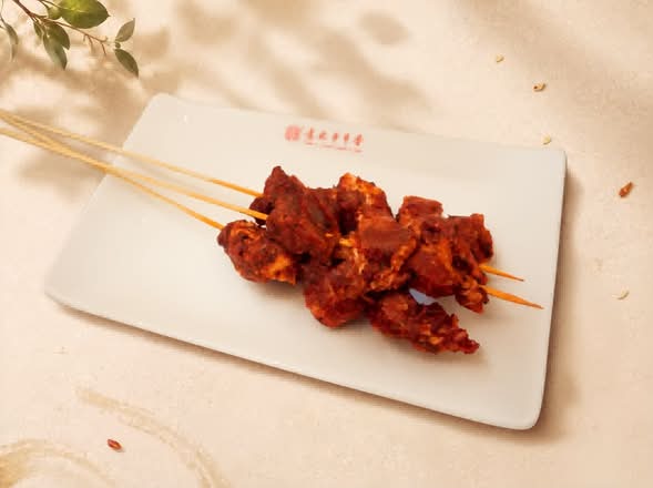 Spicy Pork Ribs per skewer 麻辣排骨 1串